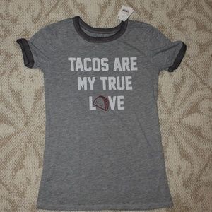 Gray Taco Graphic Tee